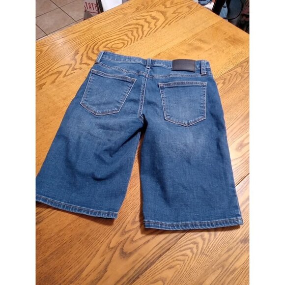 LUCKY BRAND Jeans Shorts Womens 6 / 28 Blue BERMUDA Summer Preowned Used Spring - Picture 9 of 10